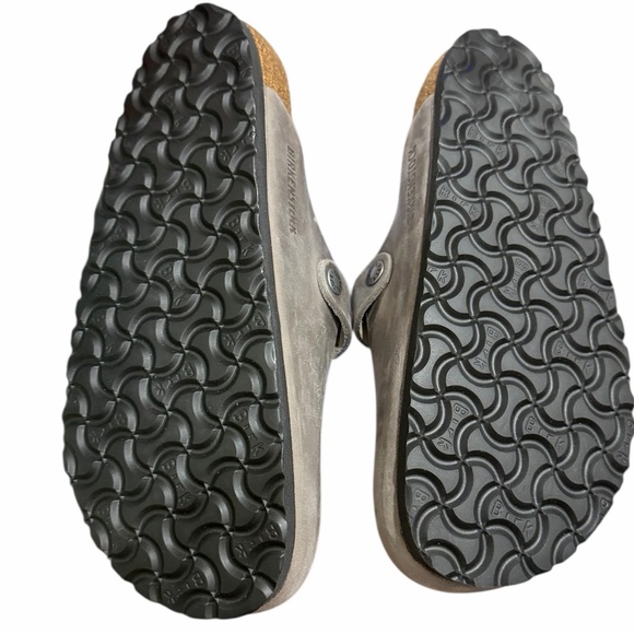 Birkenstock Boston BS Soft Footbed Clogs Iron Suede Women’s 38 / 7 Regular - Picture 5 of 6